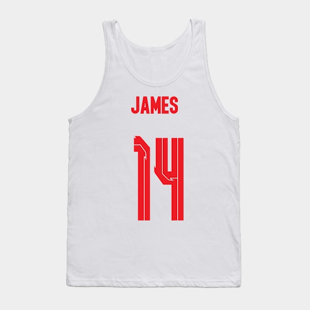 Reece James  England 14 Tank Top by Alimator